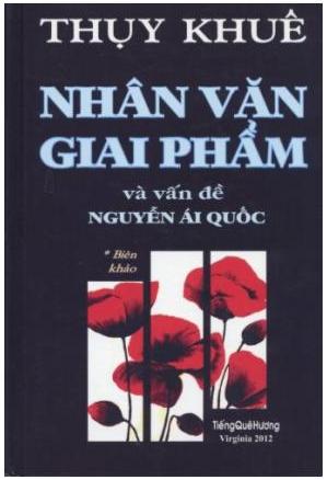 Nhan Van Giai Pham va van de Nguyen Ai Quoc - Thuy Khue